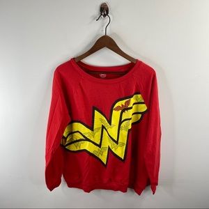 DC Comics Wonder Woman Long Sleeve Top Size XL